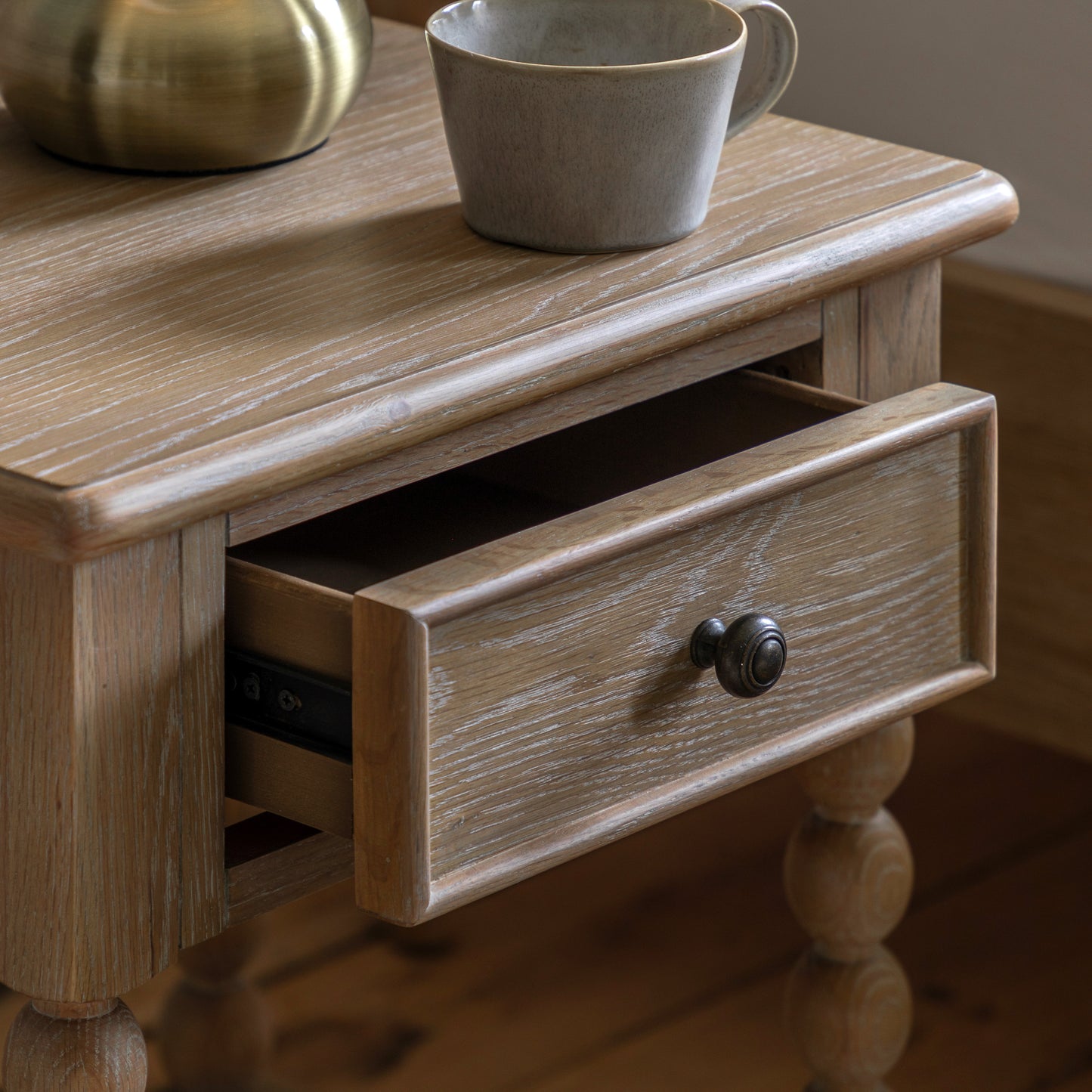 Artisan Bedside Table - 1 Drawer