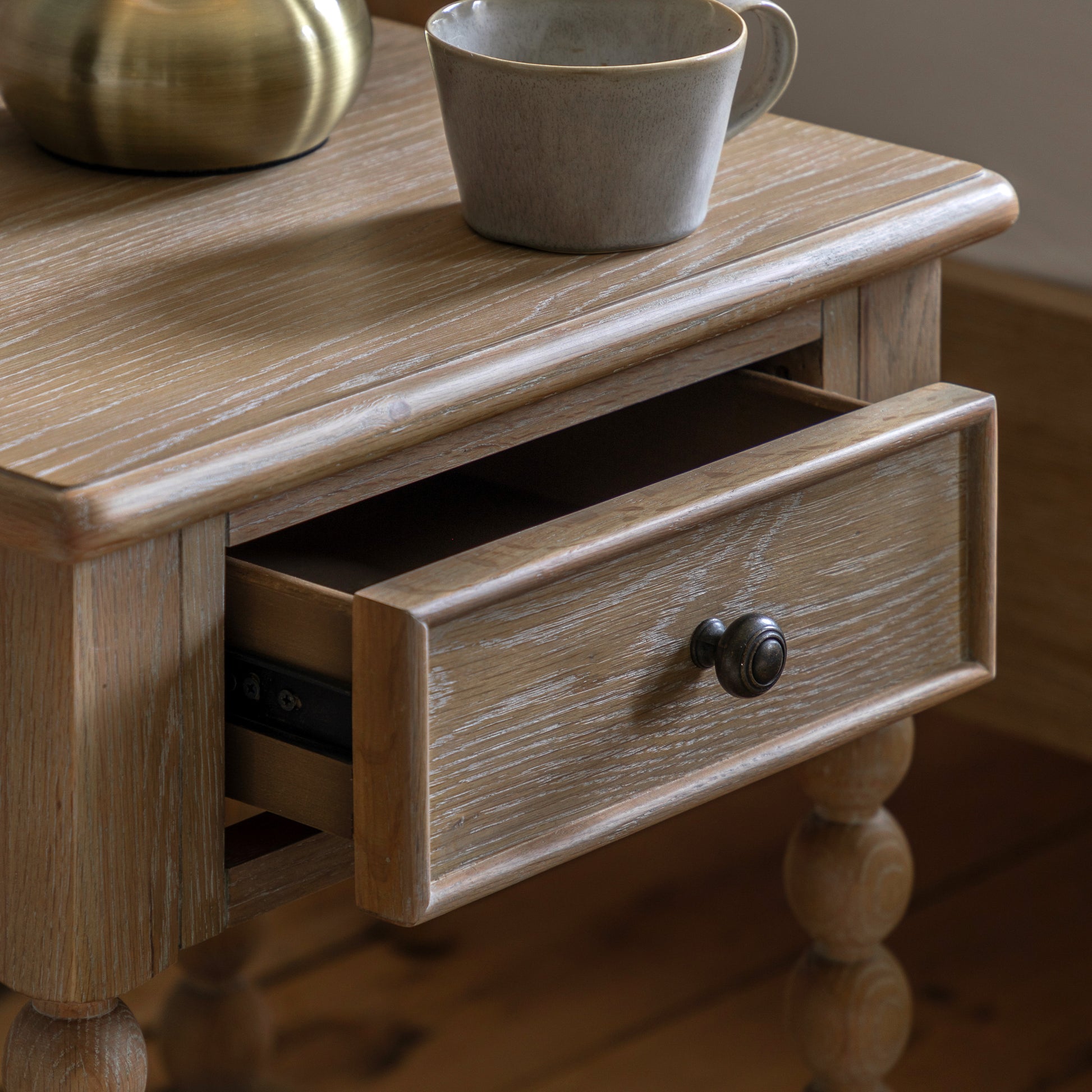 Artisan Bedside Table - 1 Drawer