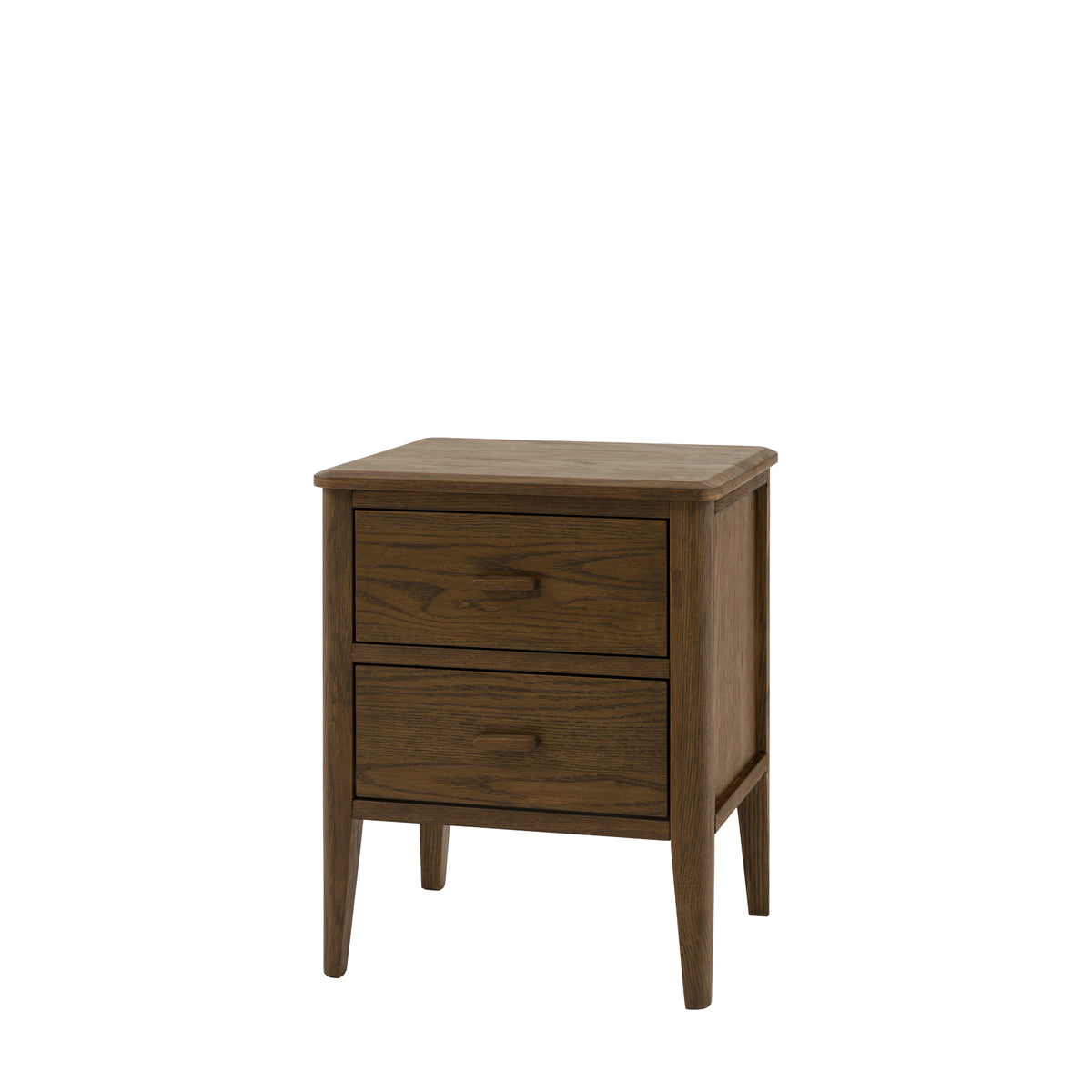 Camden 2 Drawer Bedside Walnut – Brown MDF – 2 Drawers (view 5)
