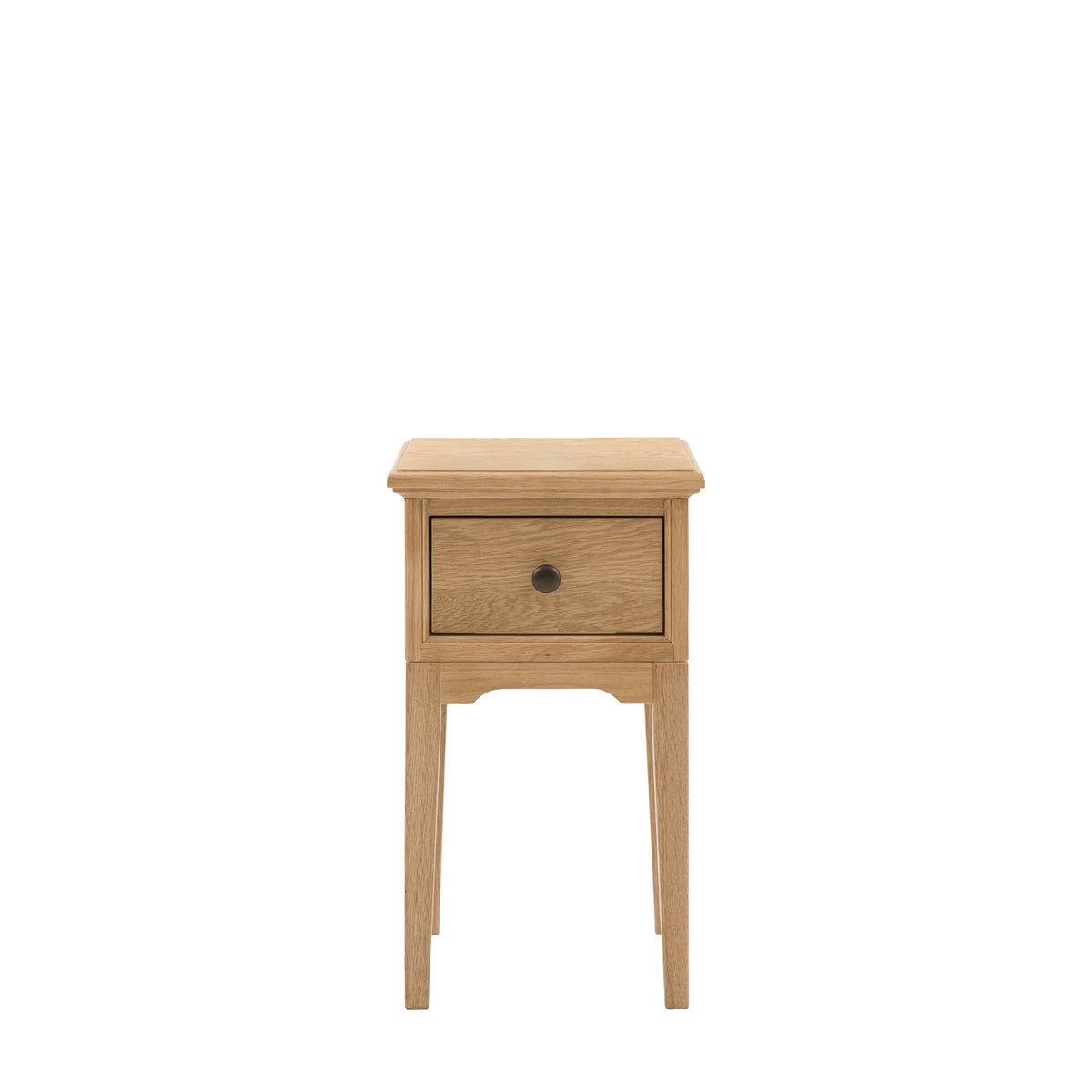 Malvern 1 Drawer Bedside – Light Wood Oak – 1 Drawer