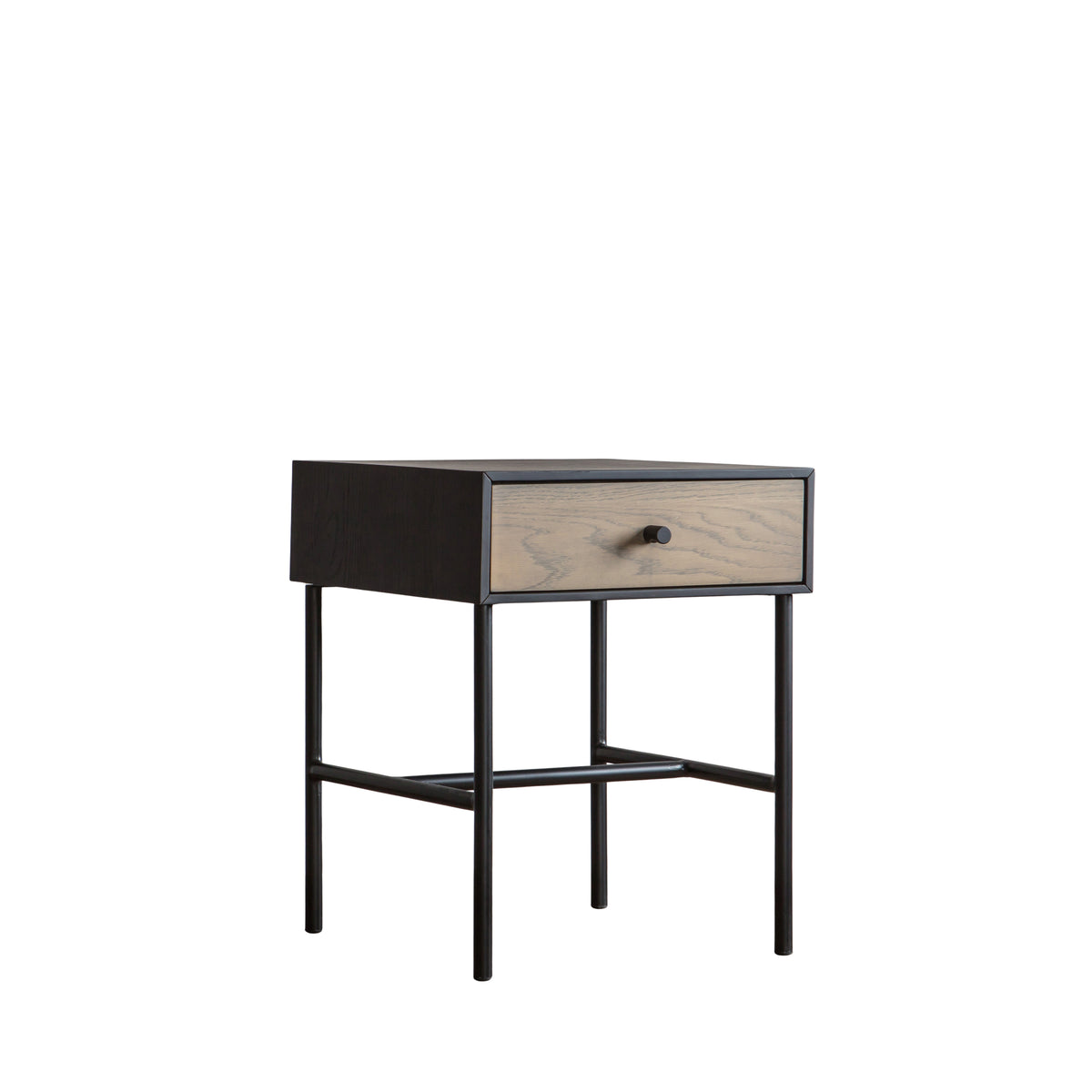 Carbury 1 Drawer Bedside Table – Light Wood MDF – 1 Drawer (view 6)
