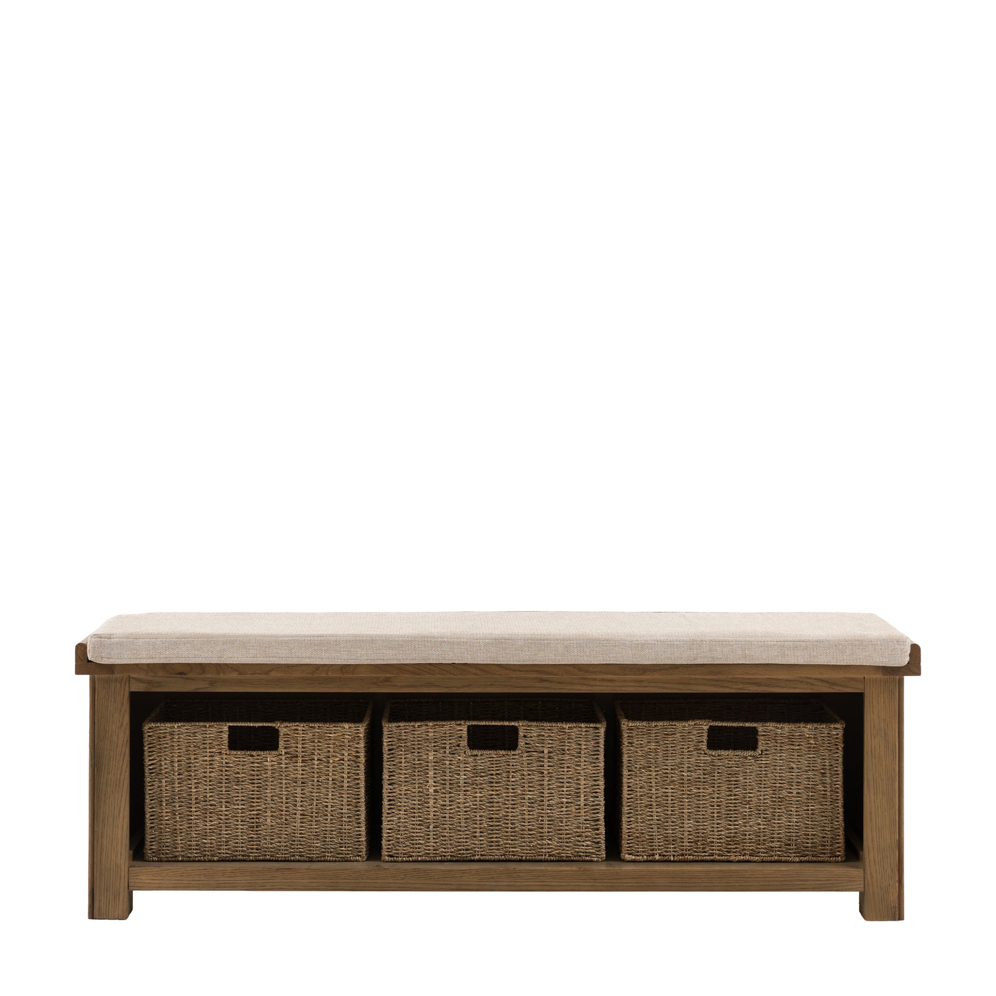 Hardwick Hall Bench 1480x380x500mm – Light Wood