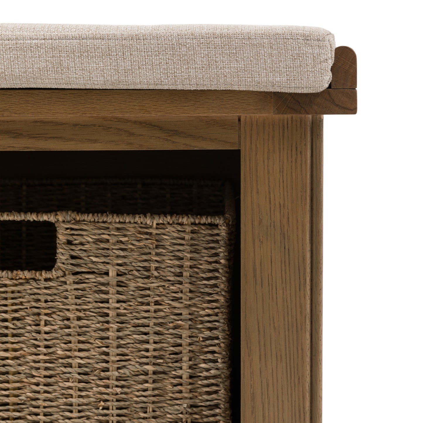 Hardwick Hall Bench 1480x380x500mm – Light Wood