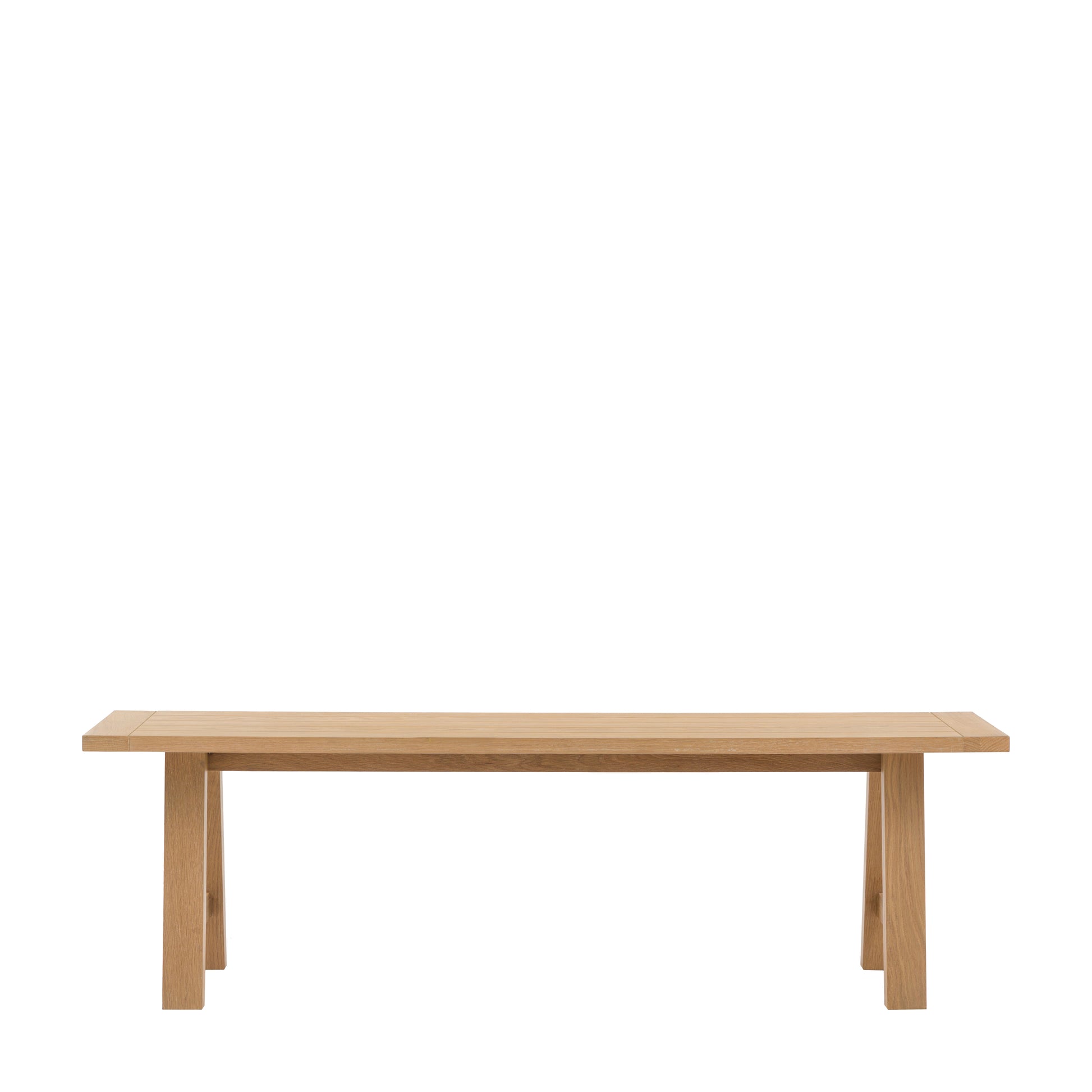 Eton Trestle Dining Bench Natural – Natural