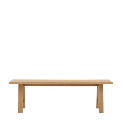 Eton Trestle Dining Bench Natural – Natural