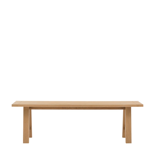 Eton Trestle Dining Bench Natural – Natural