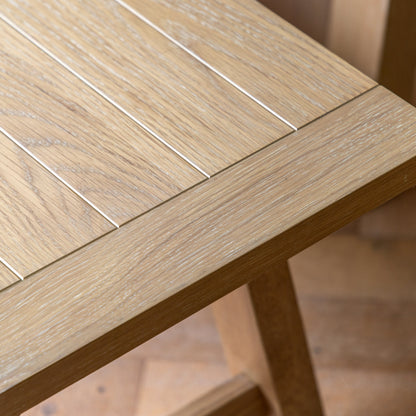 Eton Trestle Dining Bench Natural – Natural