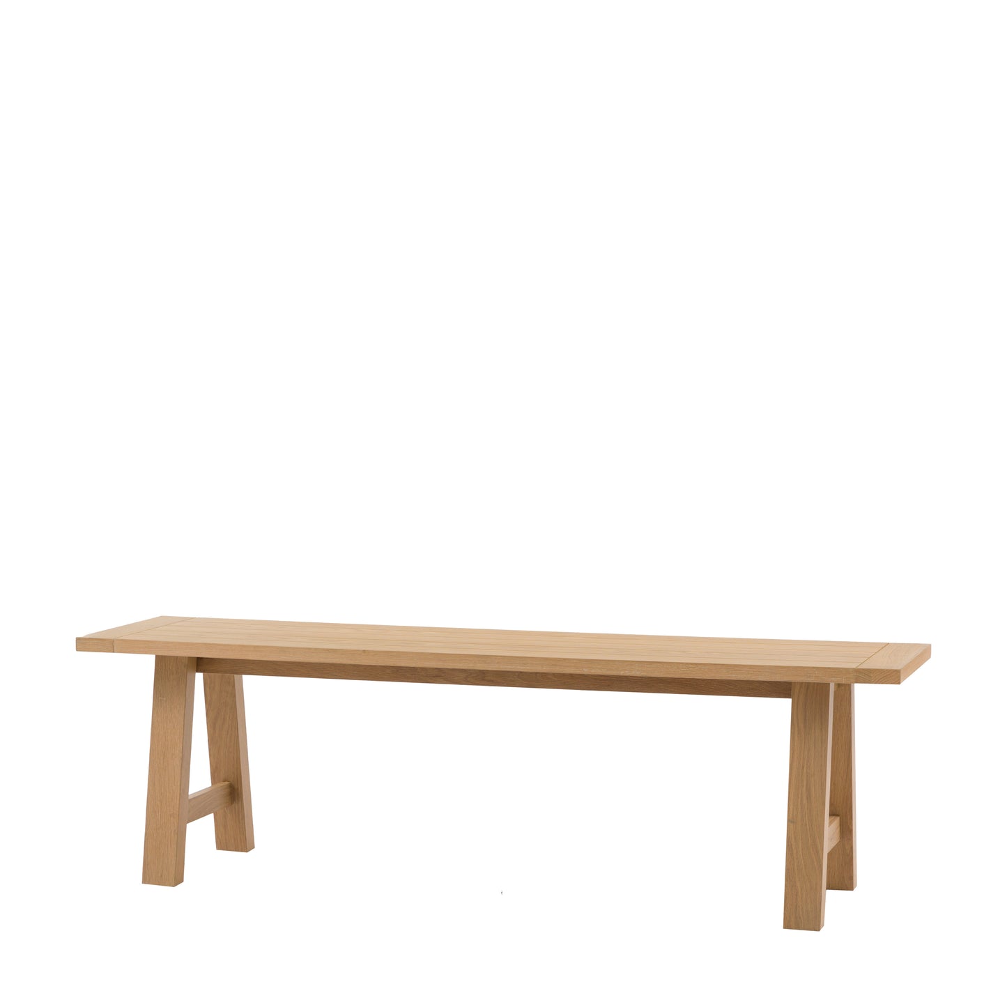 Eton Trestle Dining Bench Natural – Natural