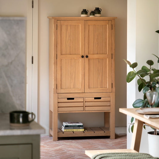 Eton Larder Cupboard Natural – Natural