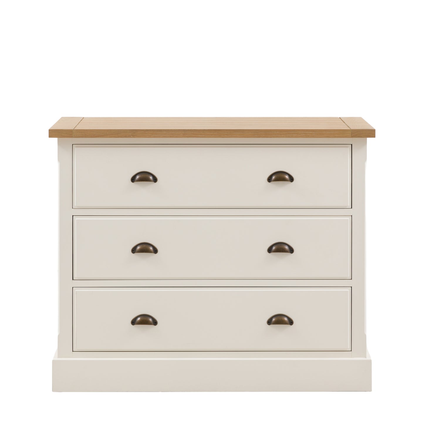 Eton 3 Drawer Chest White – White