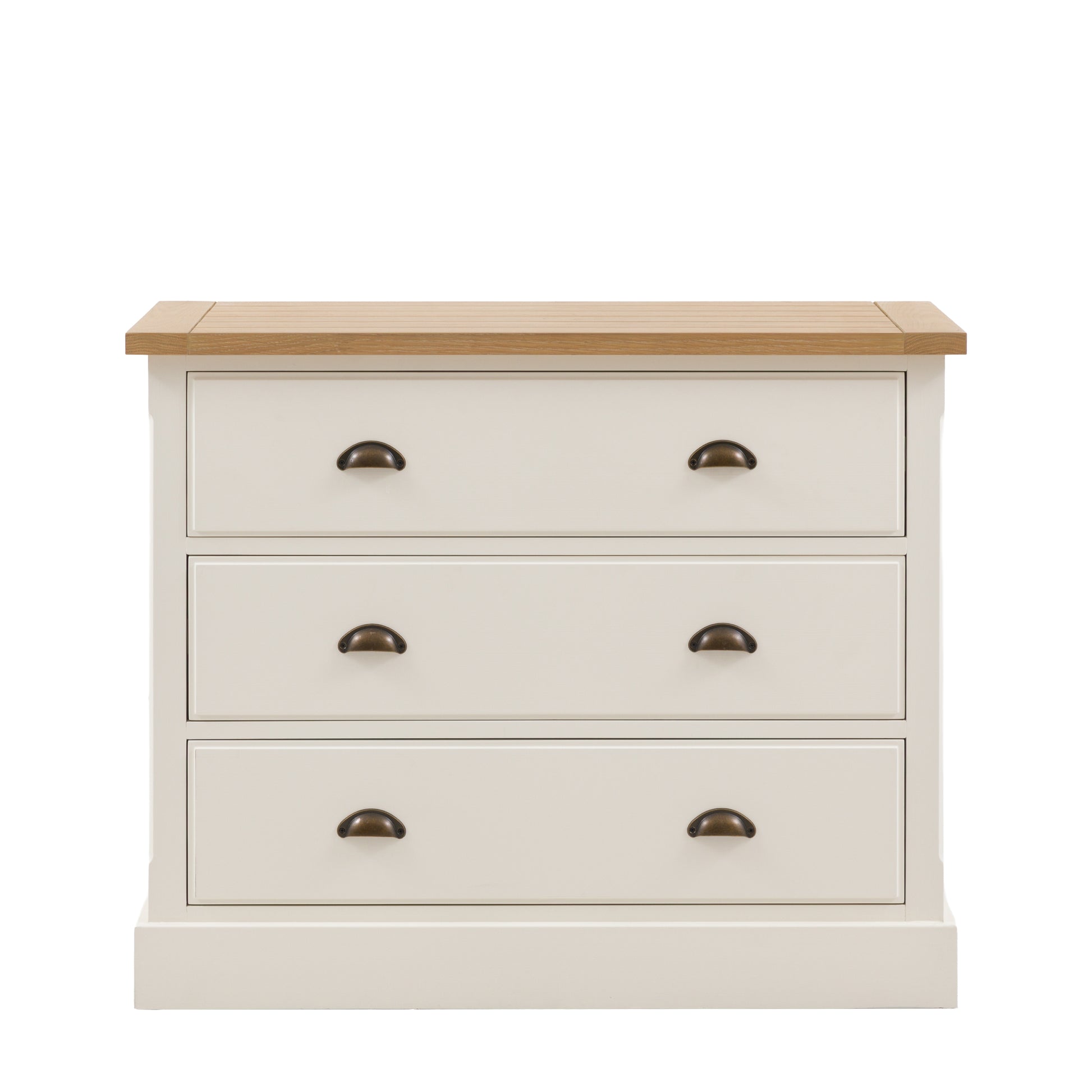 Eton 3 Drawer Chest White – White
