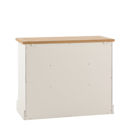 Eton 3 Drawer Chest White – White