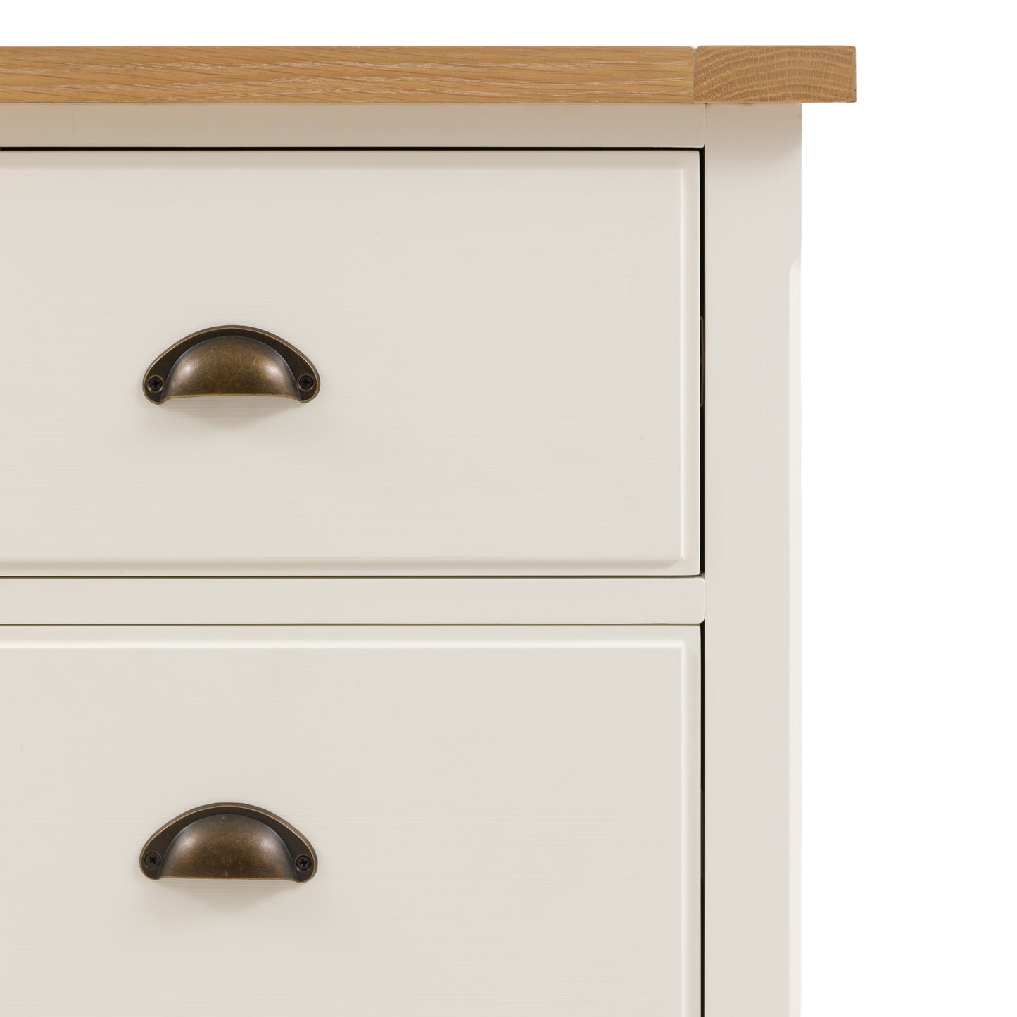Eton 3 Drawer Chest White – White