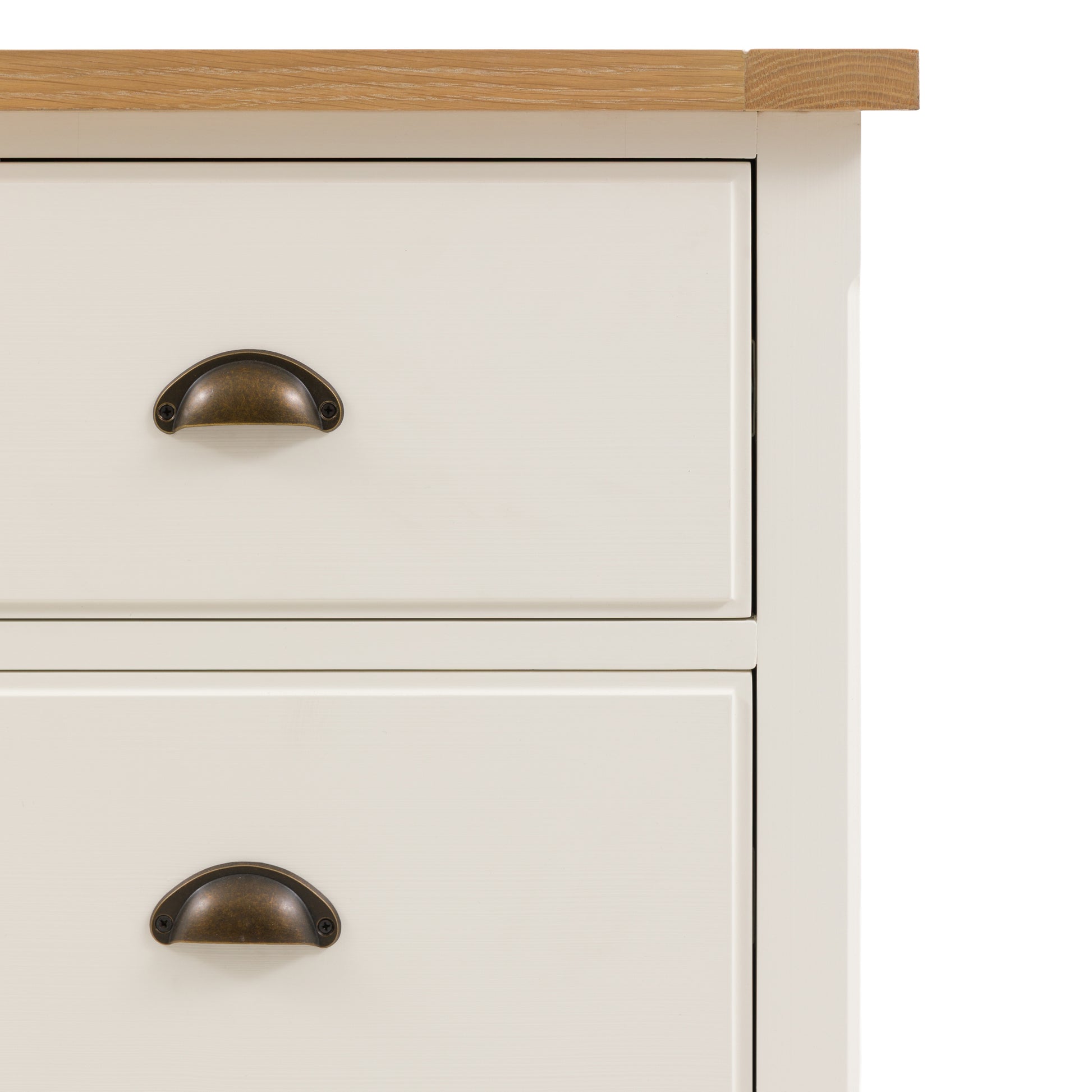 Eton 3 Drawer Chest White – White
