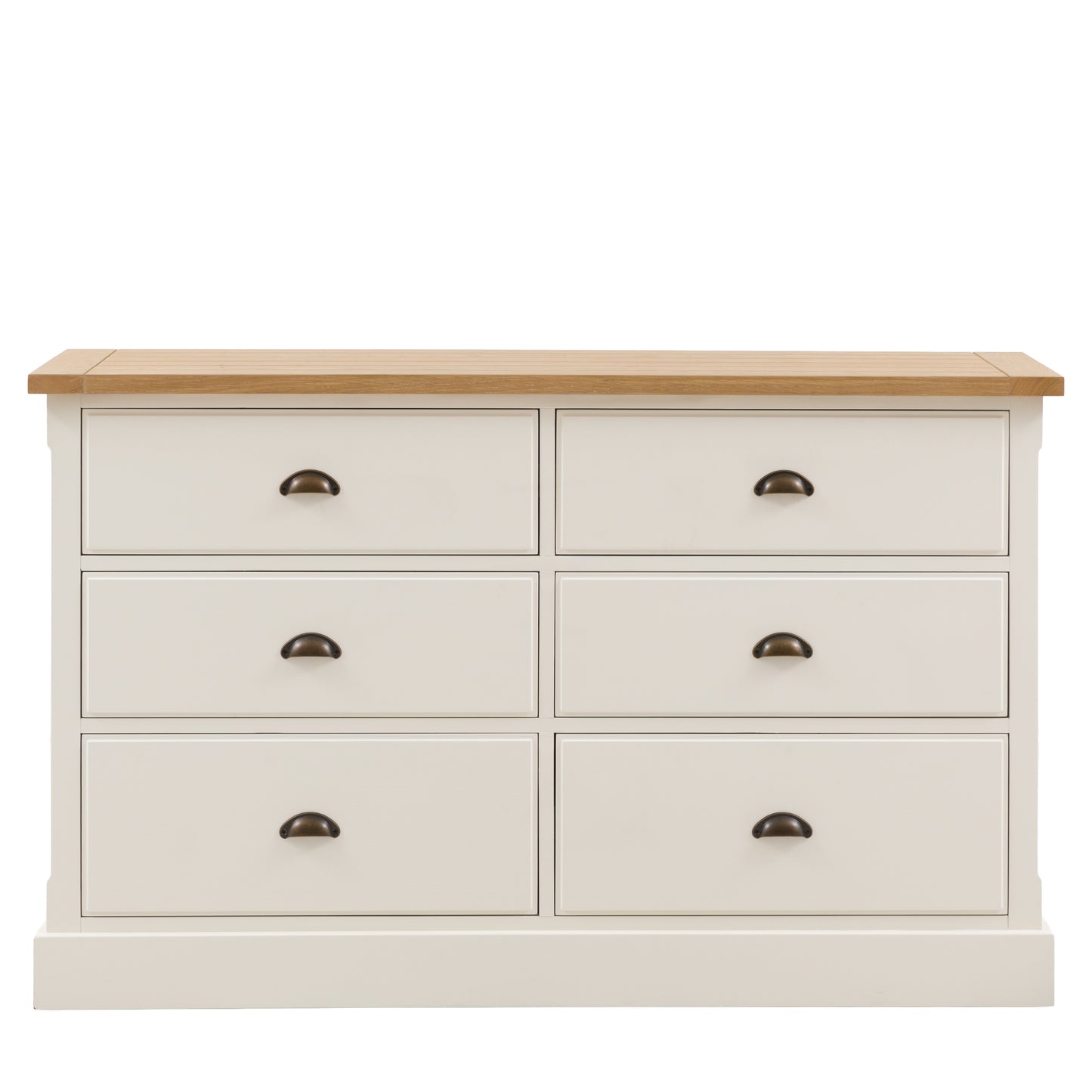 Eton 6 Drawer Chest White – White