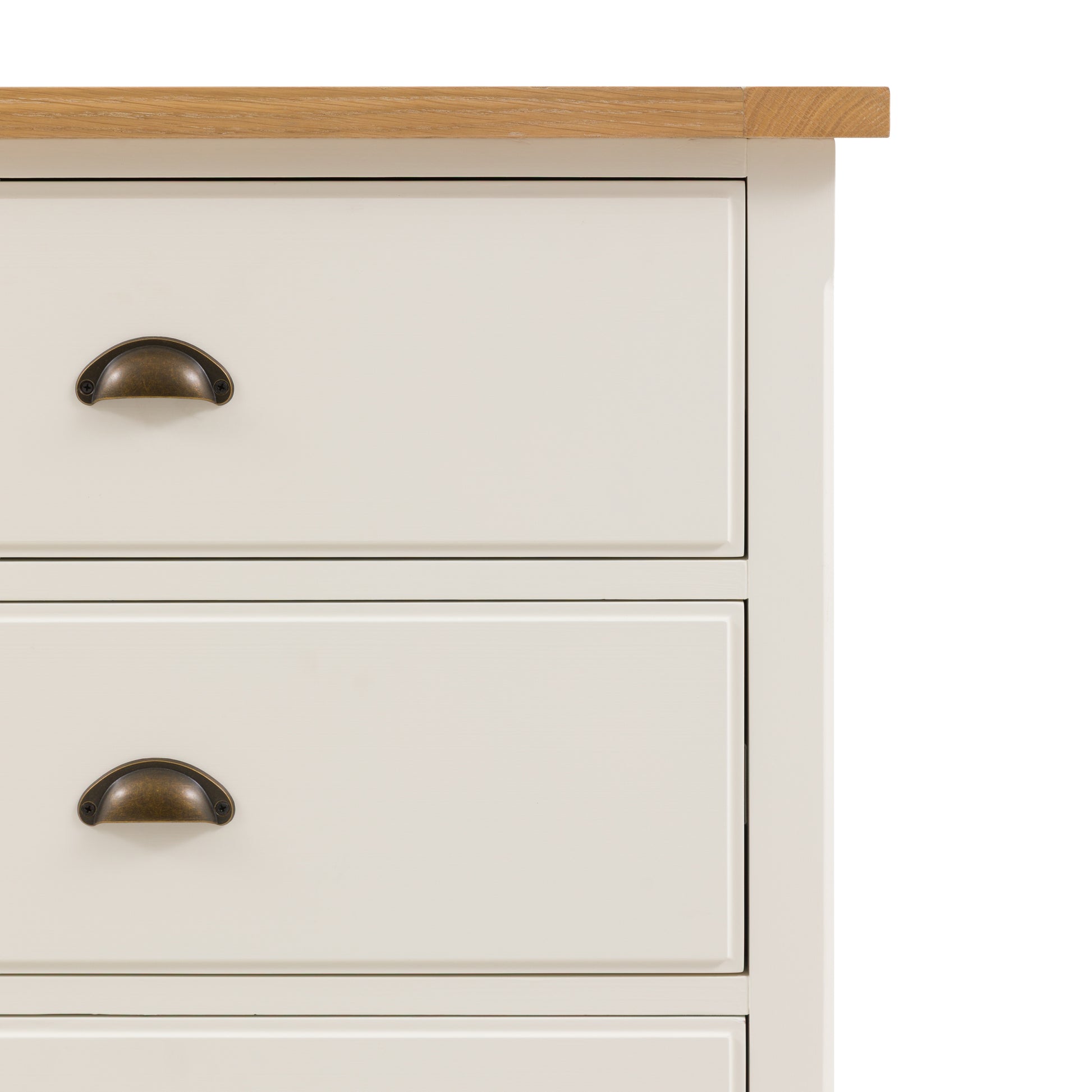 Eton 6 Drawer Chest White – White