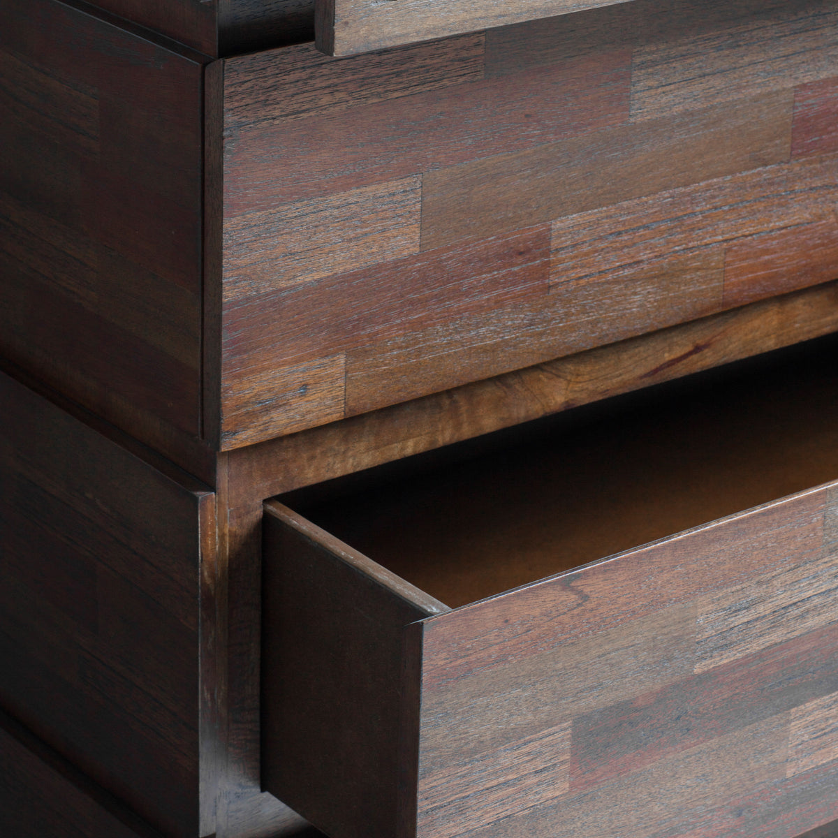 Boho Retreat 4 Drawer Chest – Brown Mango – 4 Drawers (view 3)