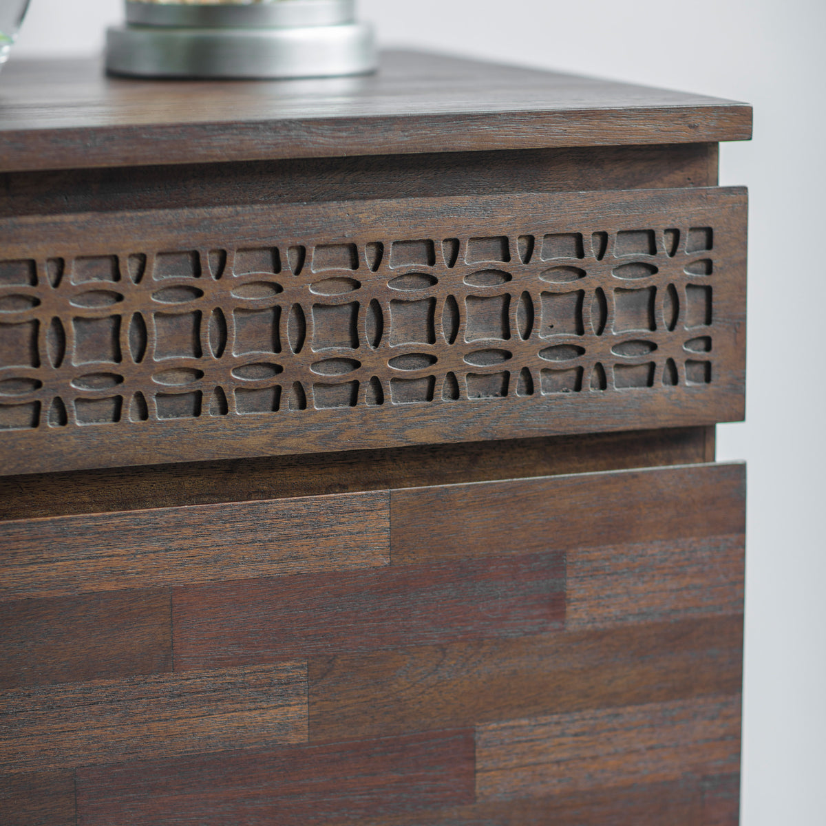 Boho Retreat 4 Drawer Chest – Brown Mango – 4 Drawers (view 4)
