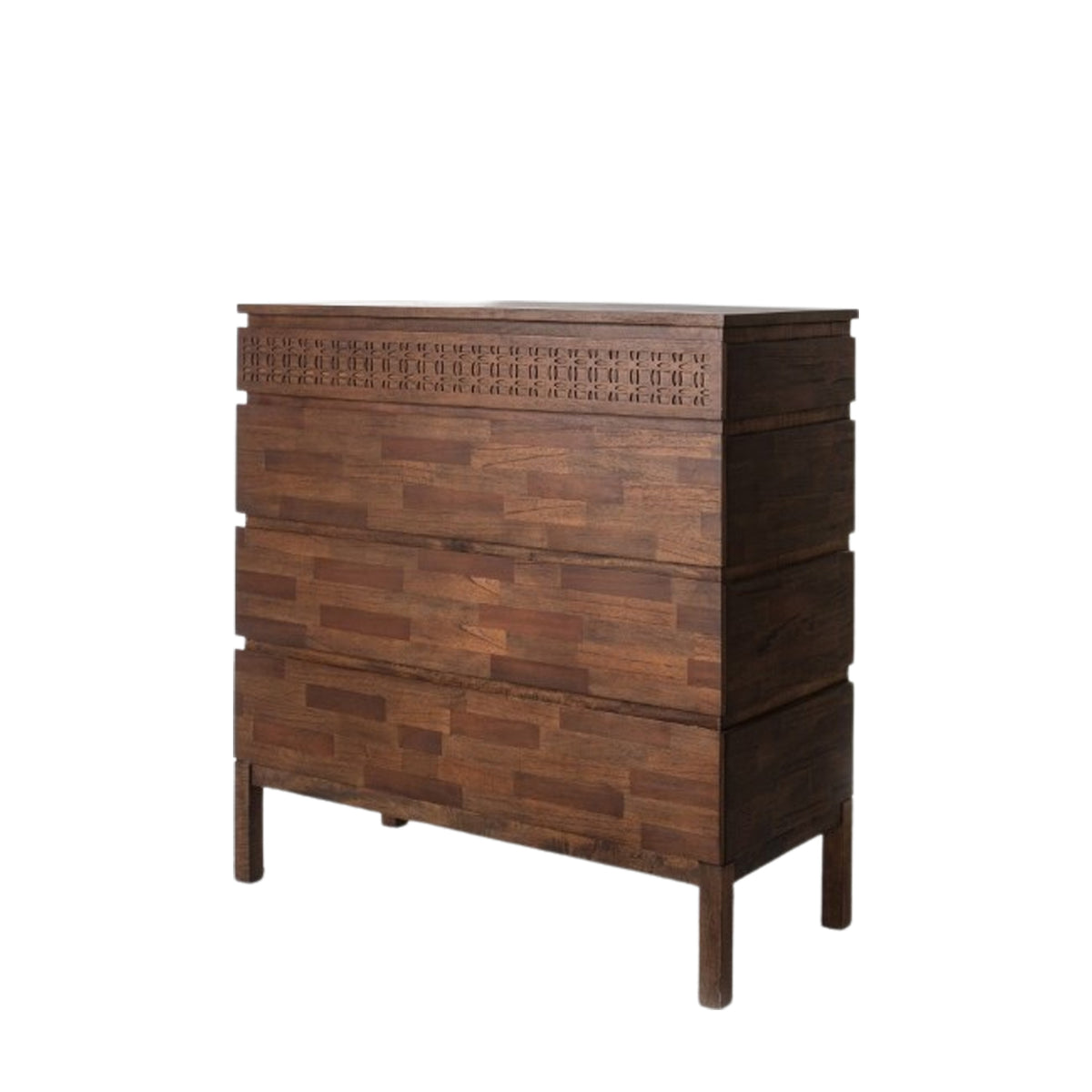 Boho Retreat 4 Drawer Chest – Brown Mango – 4 Drawers (view 6)