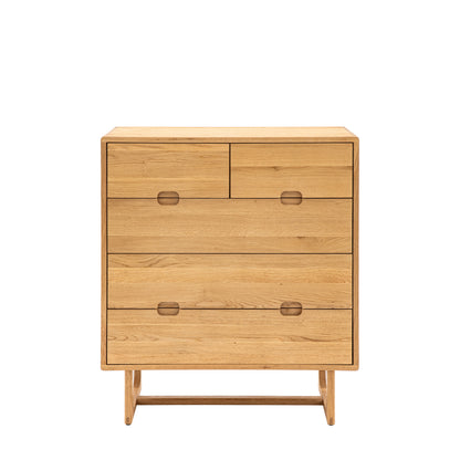 Craft 5 Drawer Chest Natural – Natural Oak – 5 Drawers