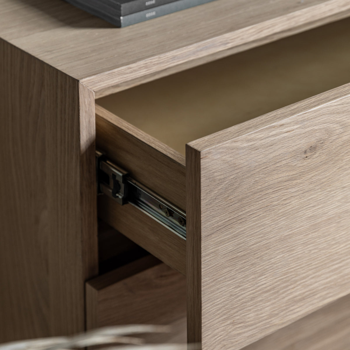 Ashdown 3 Drawer Chest Natural – Natural MDF Melamine – 3 Drawers (view 3)