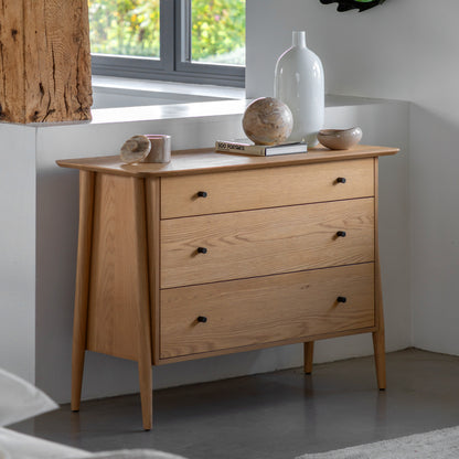 Hatfield Chest Natural - 3 Drawer