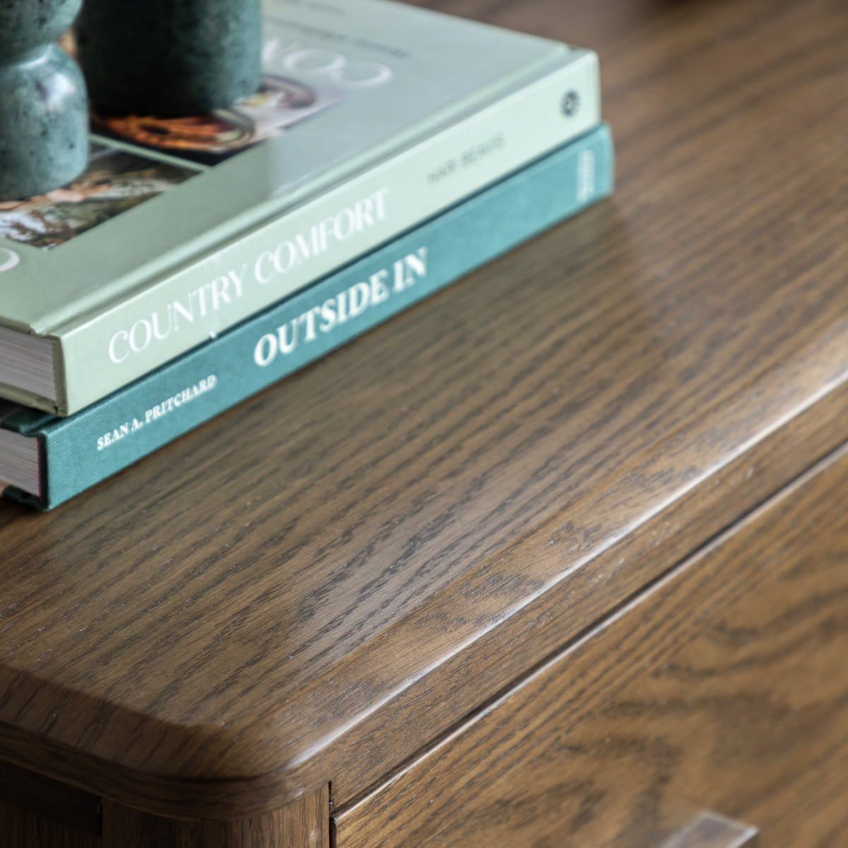 Camden 3 Drawer Chest Walnut – Brown MDF – 3 Drawers (view 3)