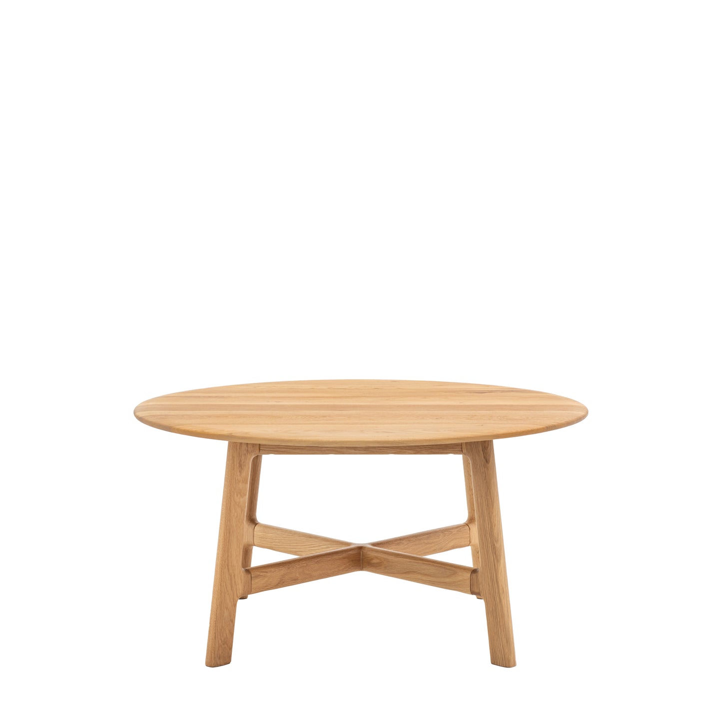 Madrid Round Coffee Table – Light Wood