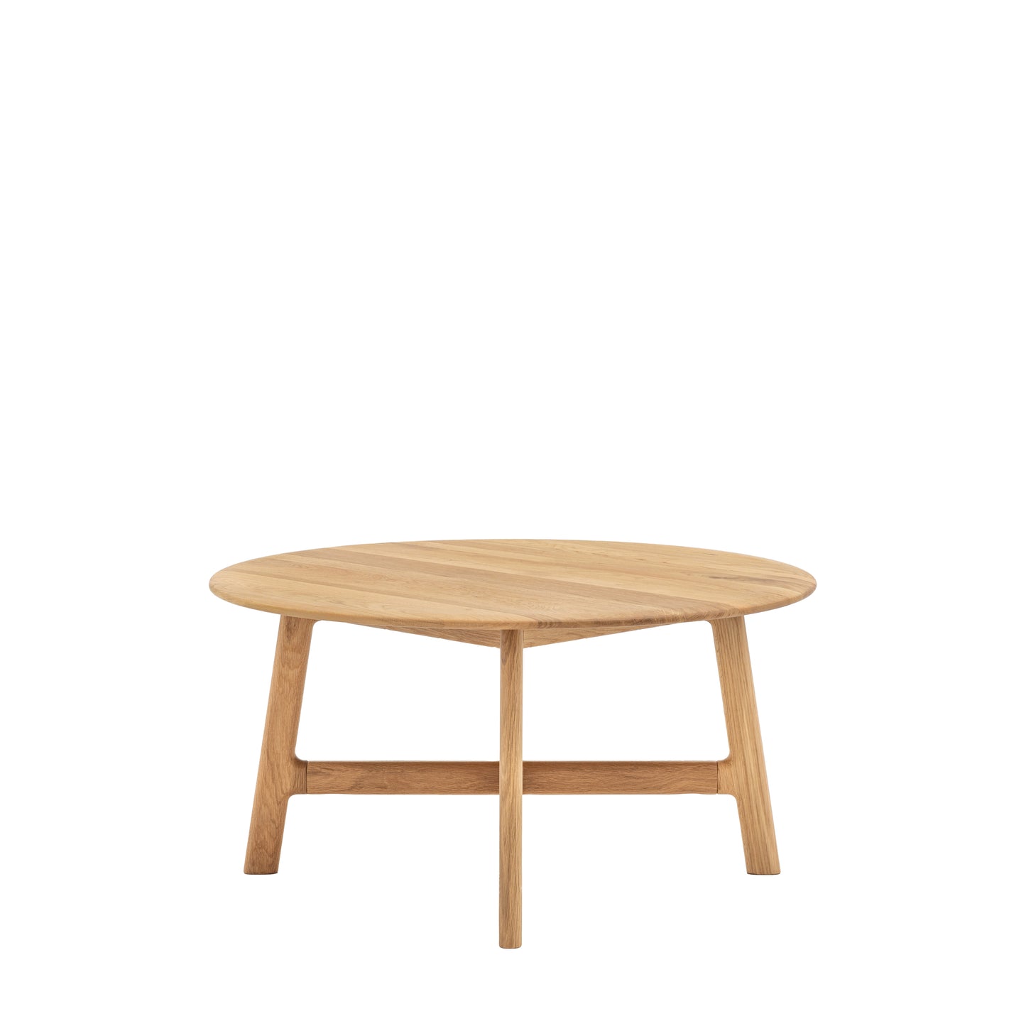 Madrid Round Coffee Table – Light Wood