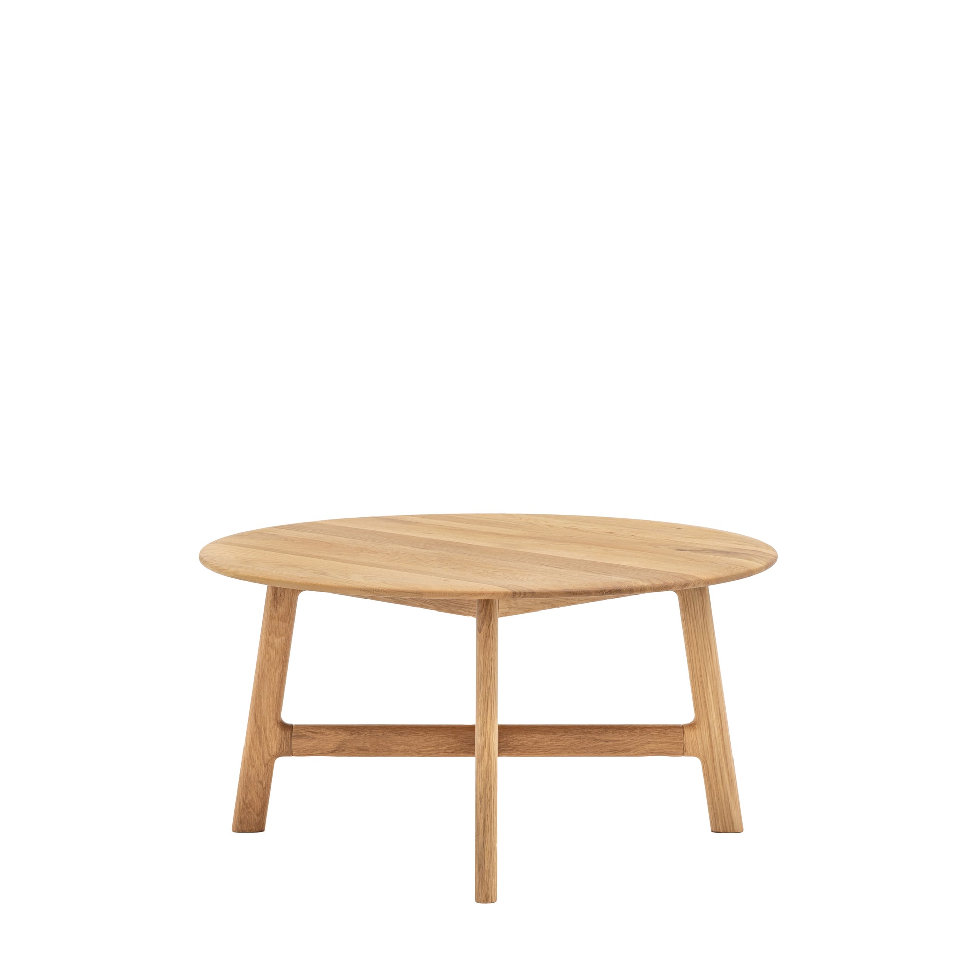 Madrid Round Coffee Table – Light Wood
