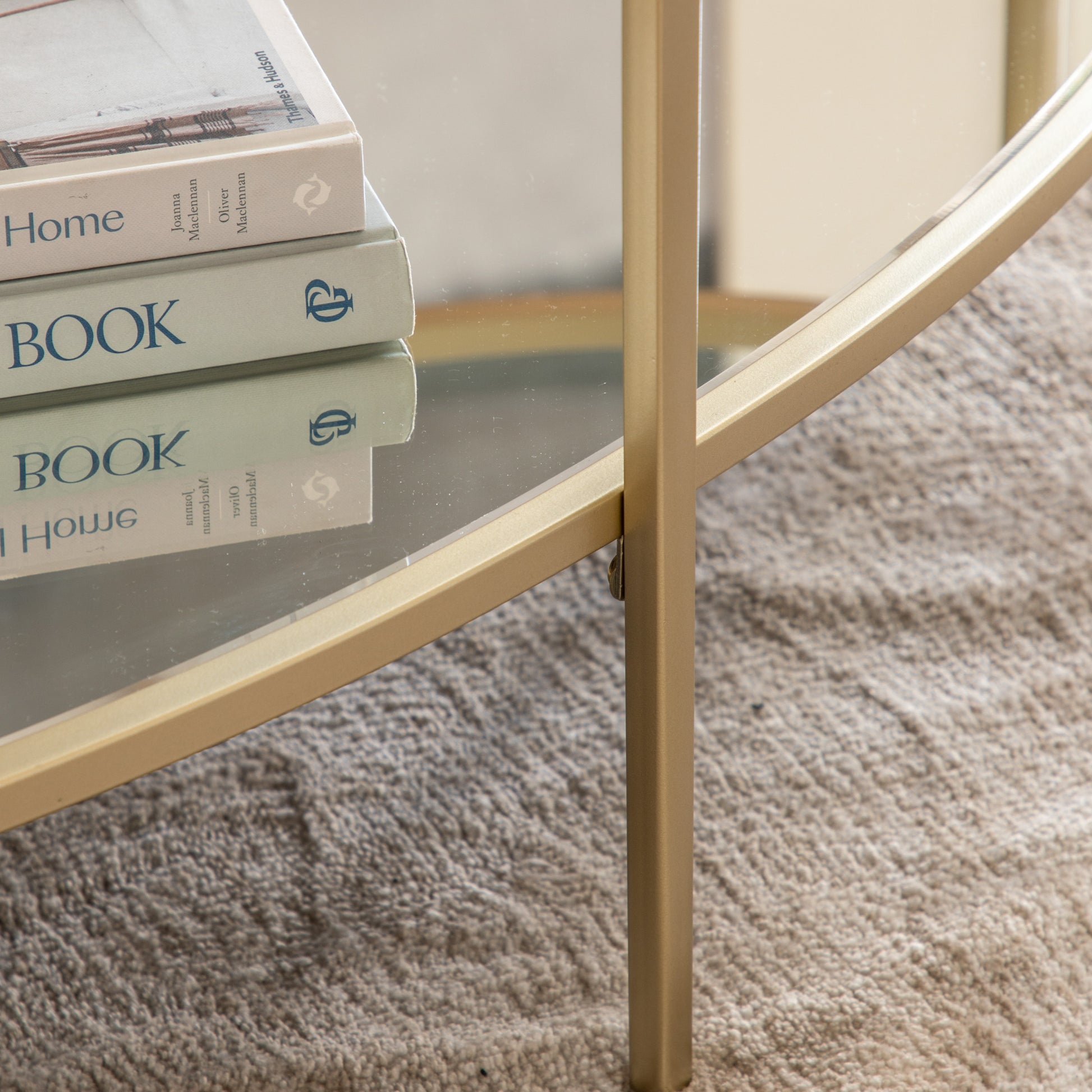 Hudson Coffee Table Champagne – Champagne