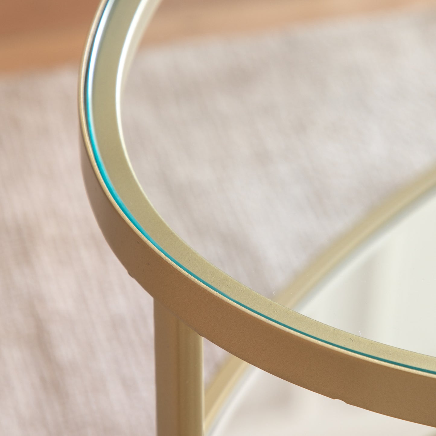 Hudson Coffee Table Champagne – Champagne