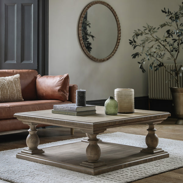 Vancouver collection pale wood coffee table