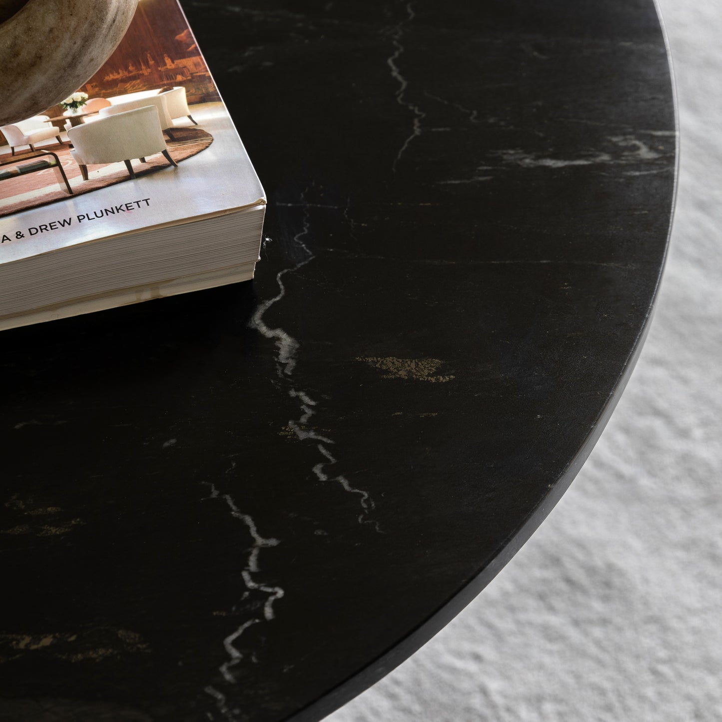 Amalfi Round Marble Coffee Table