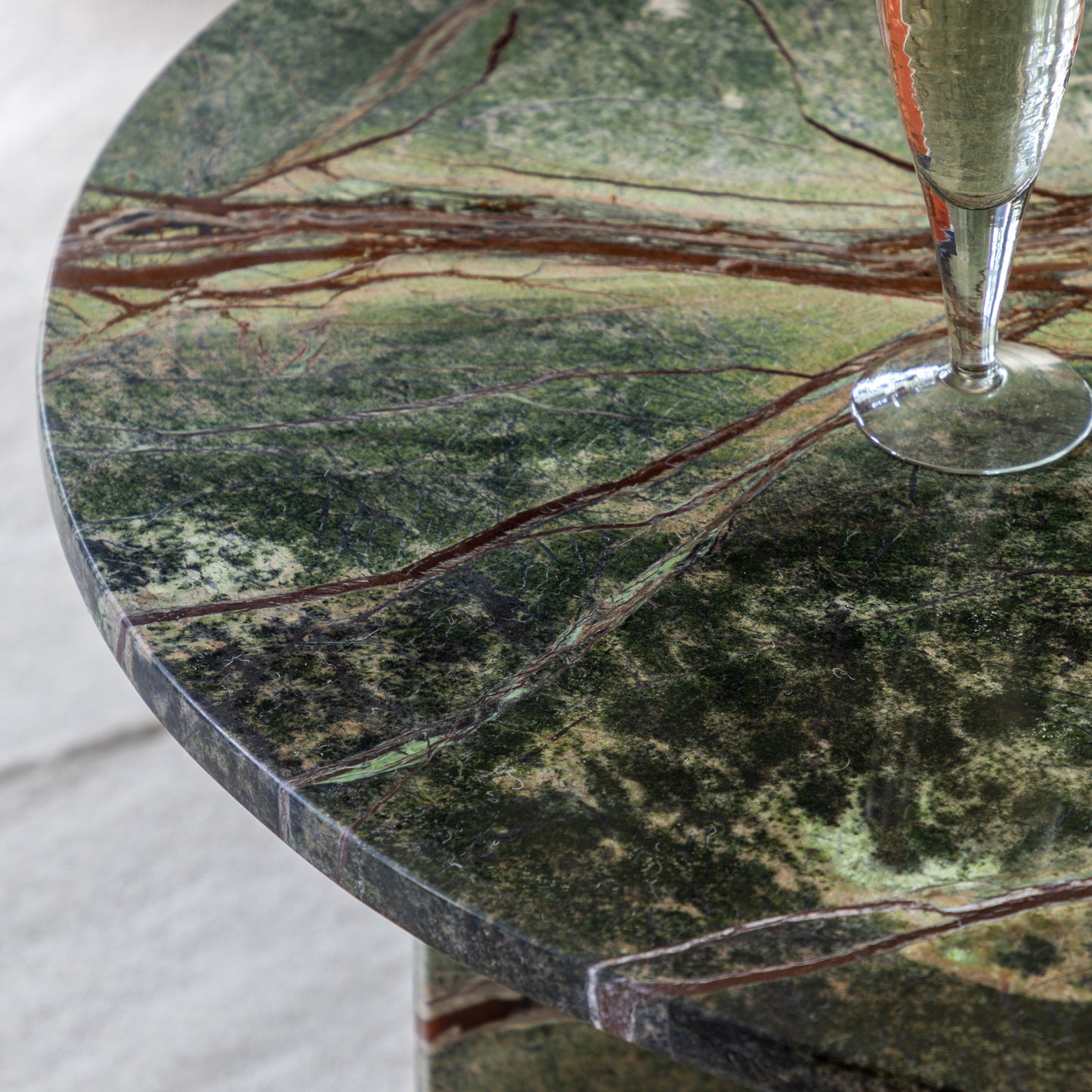 Amalfi Round Marble Coffee Table
