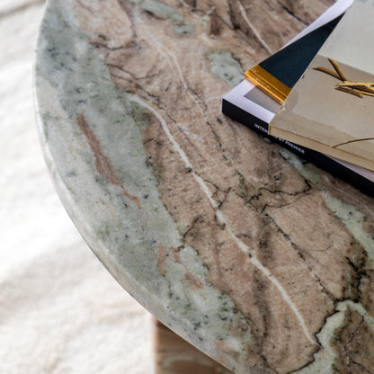 Amalfi Round Marble Coffee Table