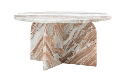 Amalfi Round Marble Coffee Table