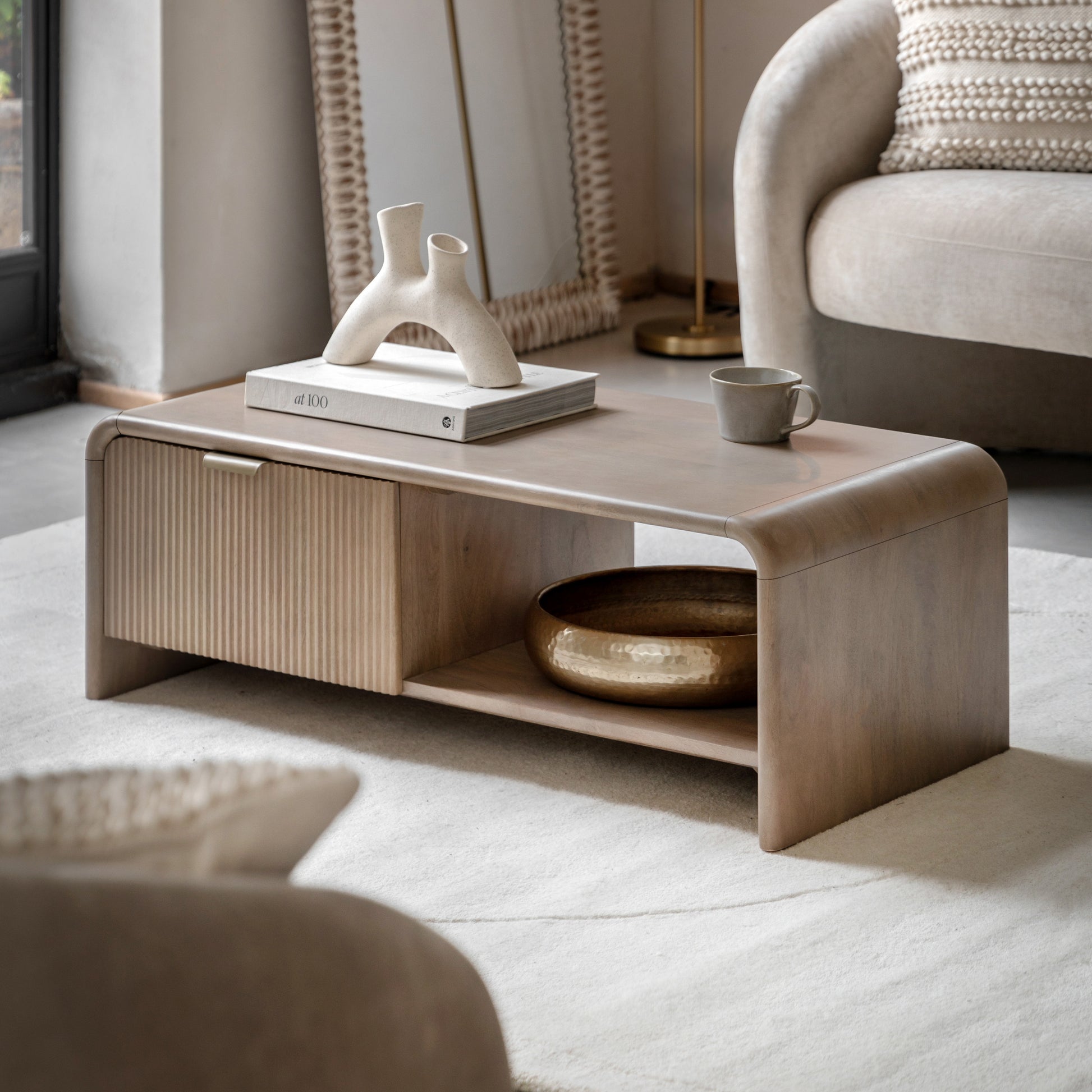 Colonna Coffee Table  - 1 Drawer