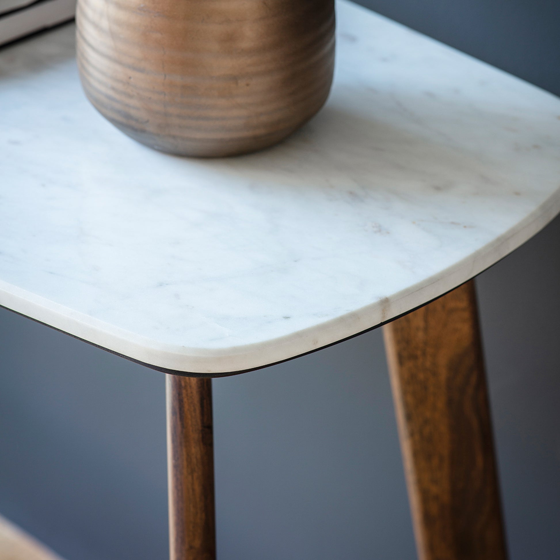 Barcelona Console Table – Dark Wood