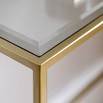 Rothbury Console Table Champagne – Champagne