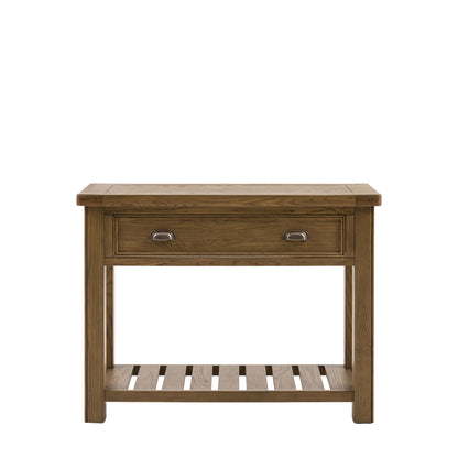 Hardwick 1 Drawer Console Table 1060x440x800mm – Light Wood