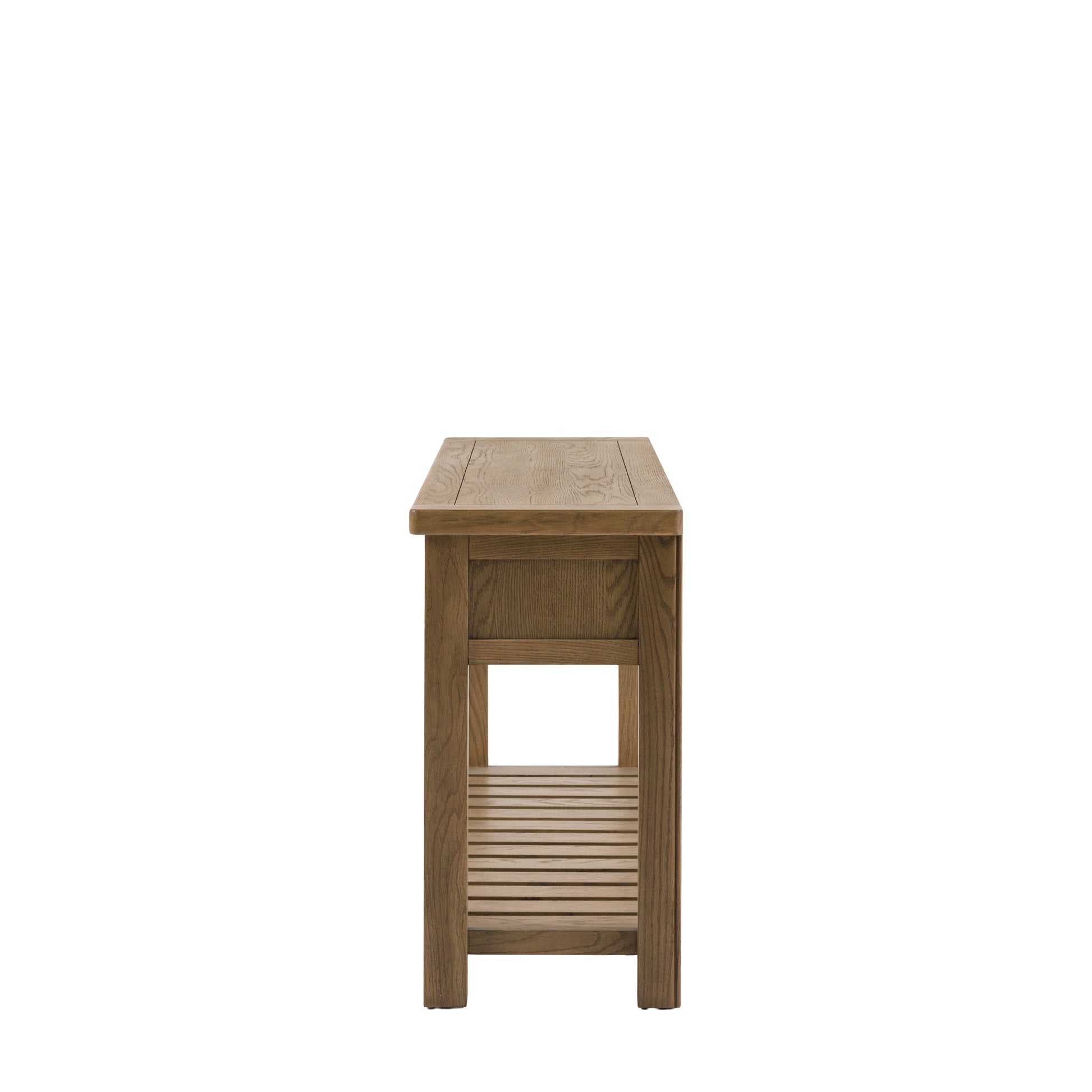 Hardwick 2 Drawer Console Table 1480x440x800mm – Light Wood