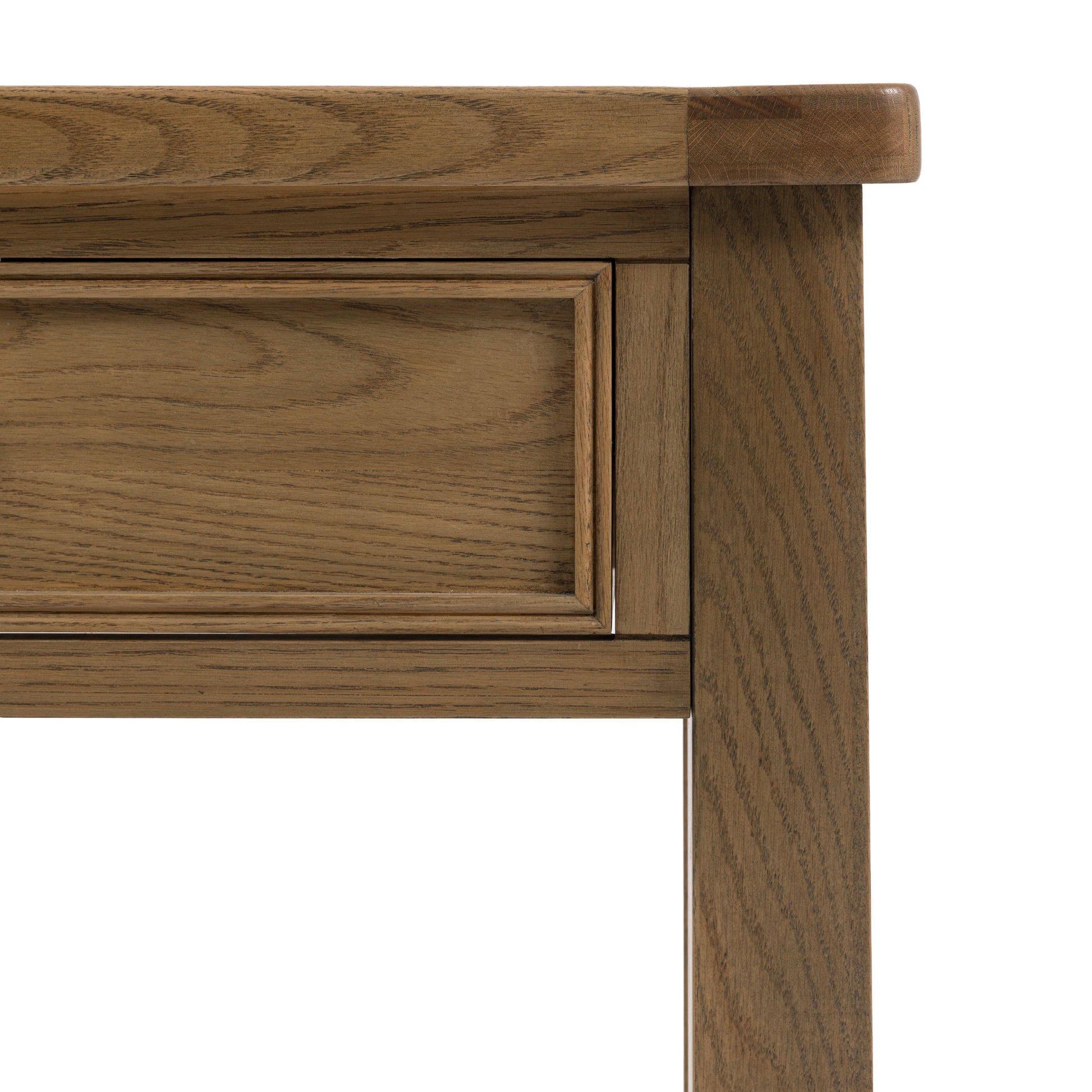 Hardwick 2 Drawer Console Table 1480x440x800mm – Light Wood