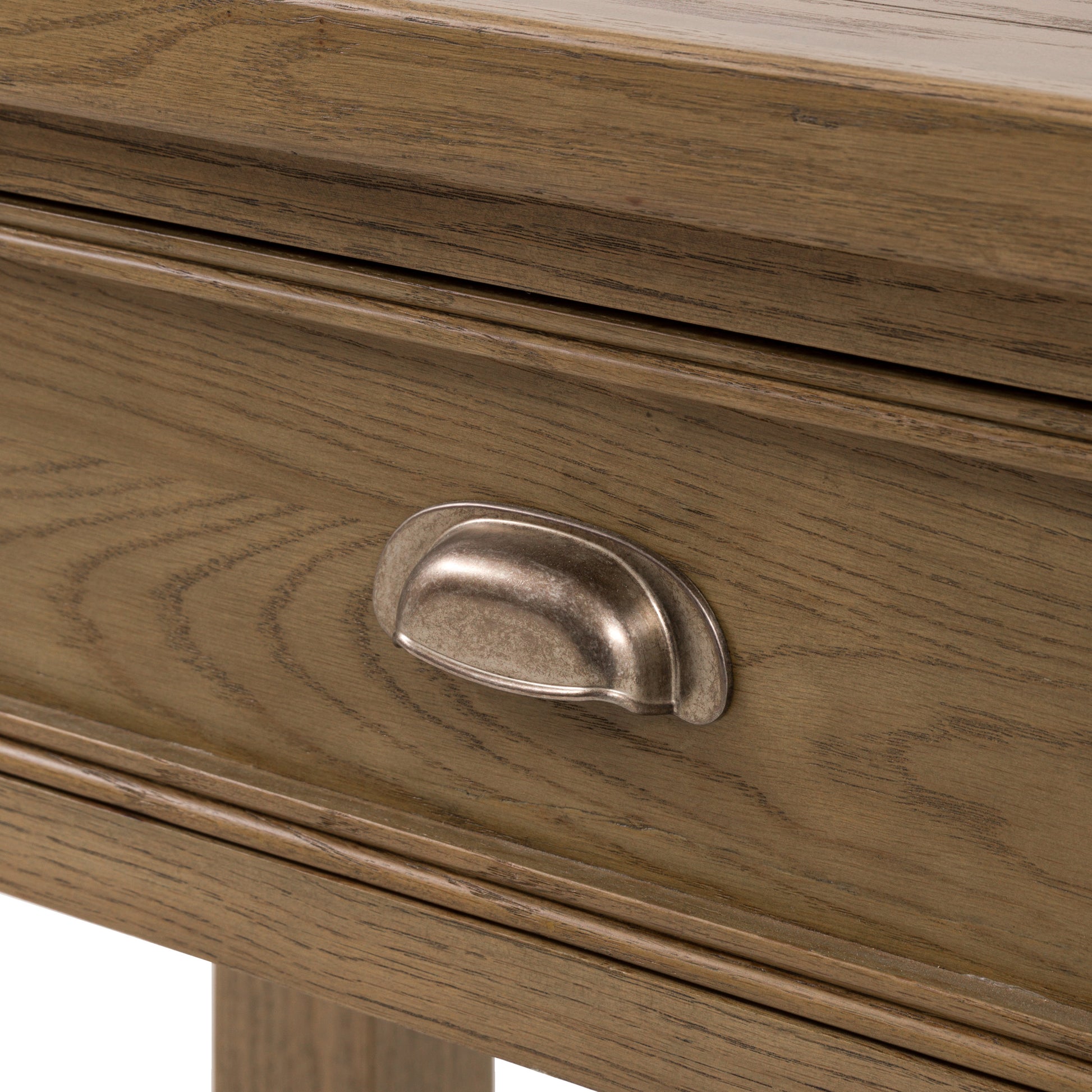 Hardwick 2 Drawer Console Table 1480x440x800mm – Light Wood