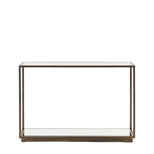 Avento Console Table – Gold