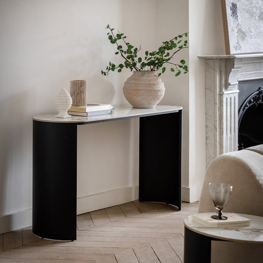 Marzio Console Table – Black