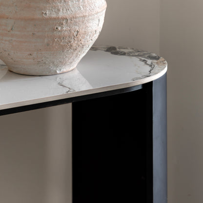 Marzio Console Table – Black