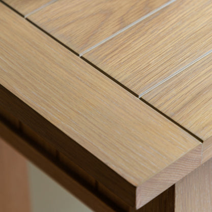 Eton 2 Drawer Console Natural 1400x380x800mm – Natural