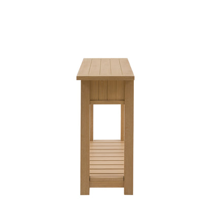 Eton 2 Drawer Console Natural 1400x380x800mm – Natural
