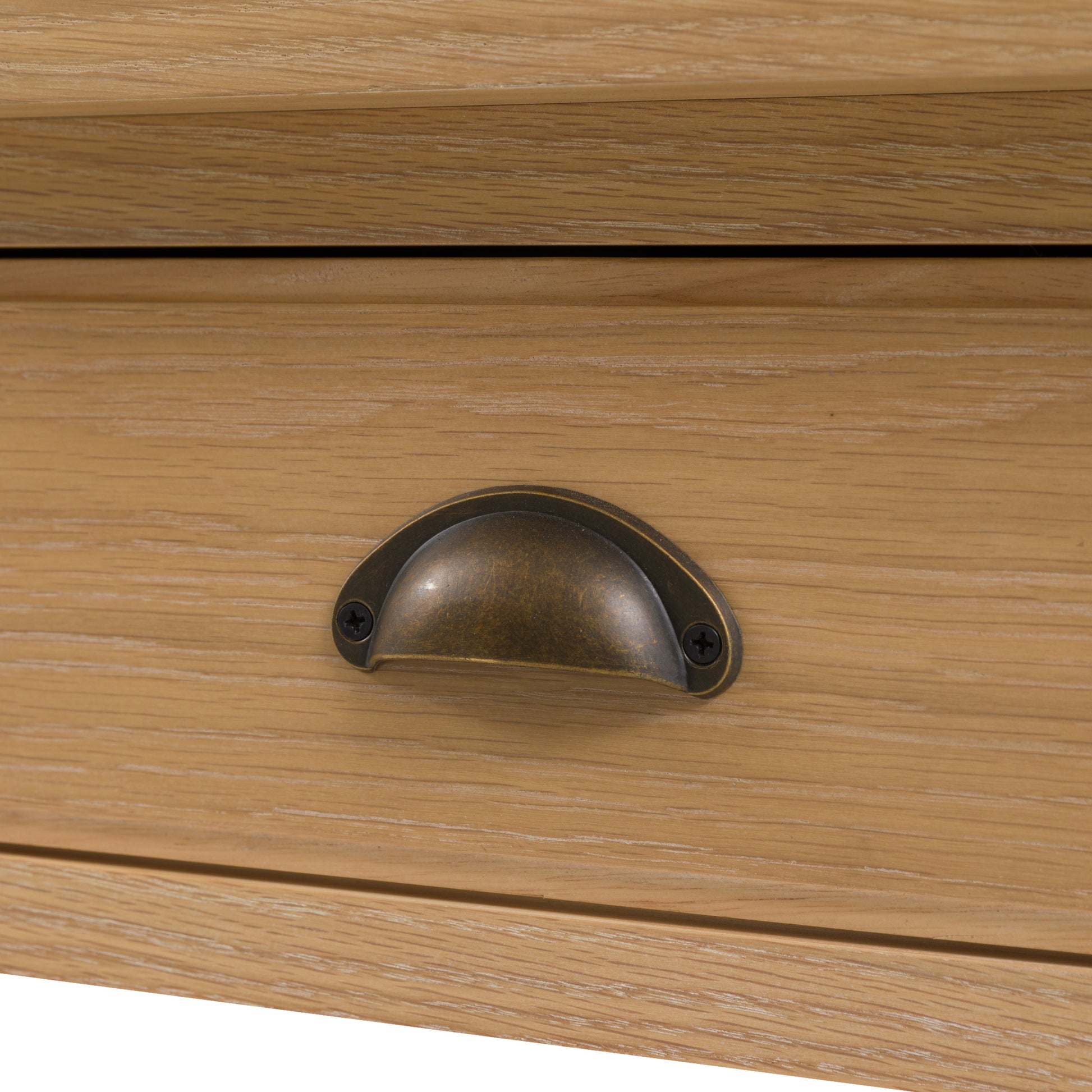 Eton 2 Drawer Console Natural 1400x380x800mm – Natural